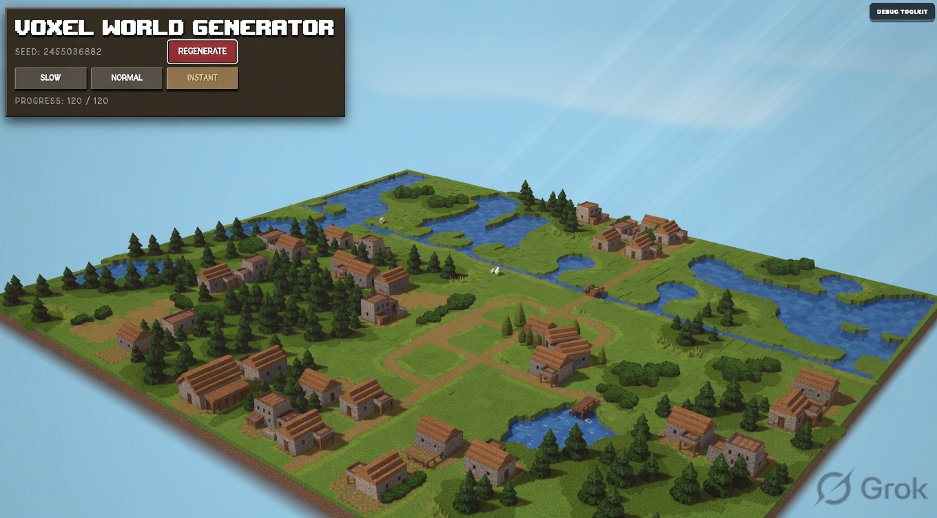 Voxel World Builder